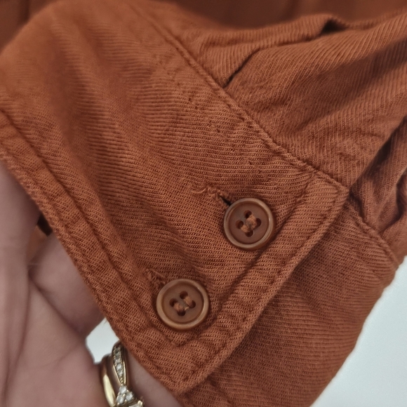 Soft Surroundings burnt orange top size medium - Picture 5 of 11